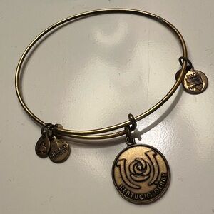 Alex and Ani Kentucky Derby Horse Adjustable Classic Gold Charm Bangle Bracelet